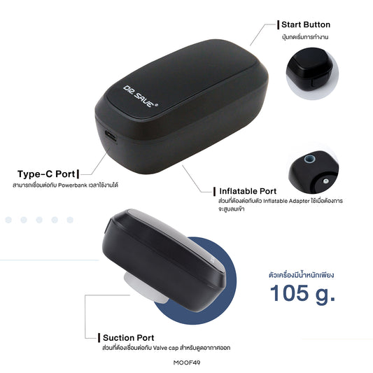 DR. SAVE TRE Vacuum Pump