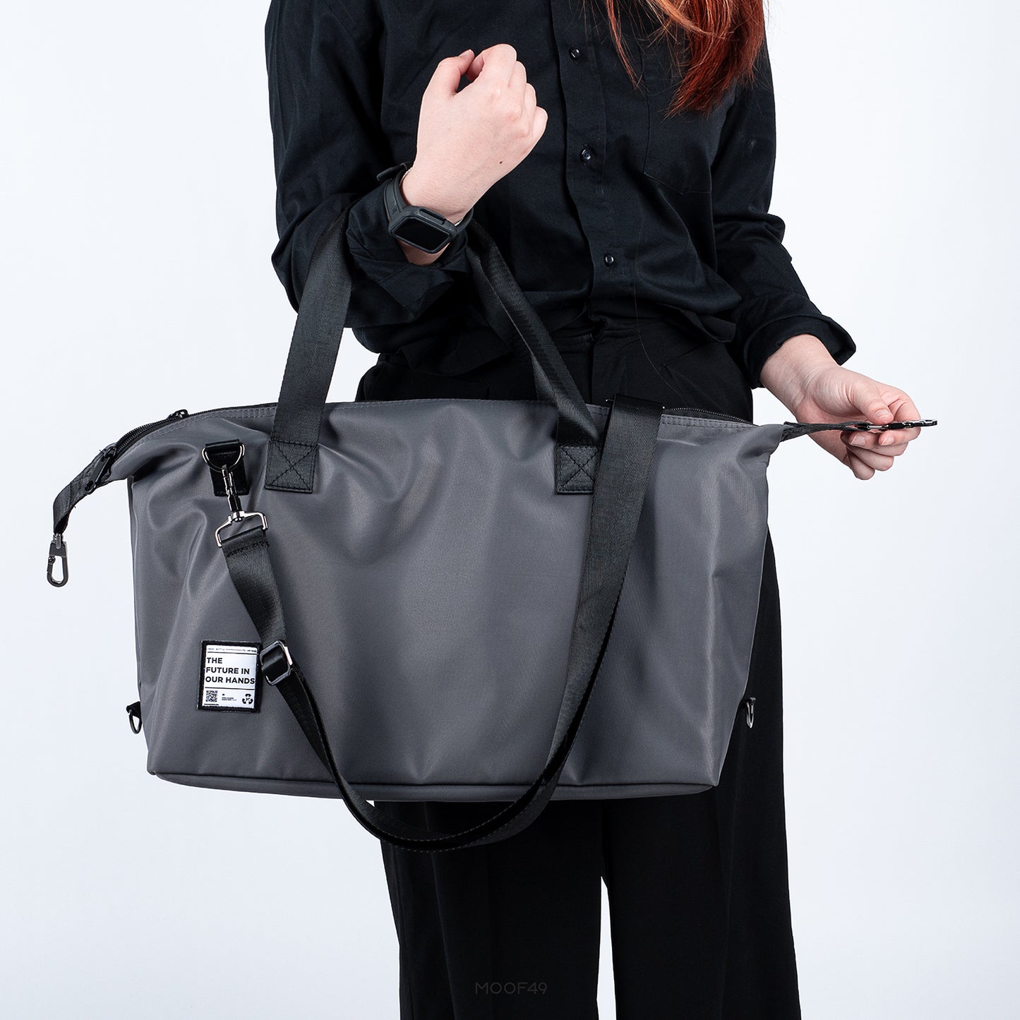 Re-Nylon Truffle Bag