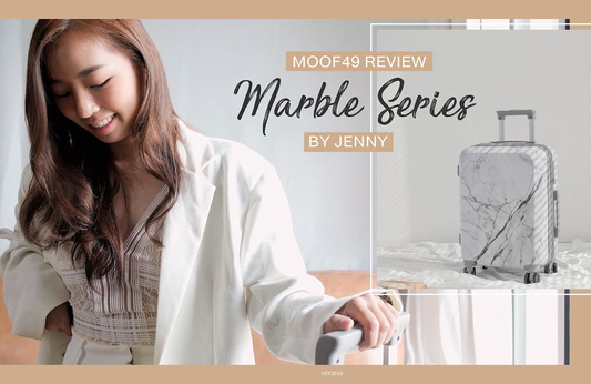 REVIEW | แนะนำกระเป๋าเดินทาง Marble series by Jenny