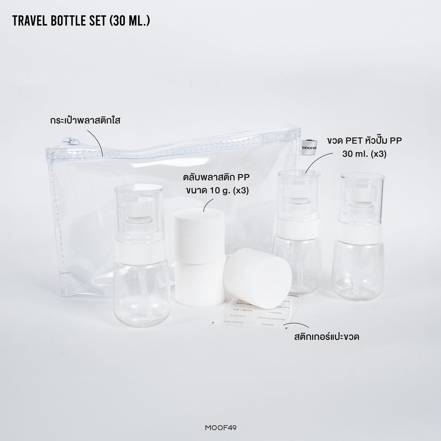 Travel Bottle Set