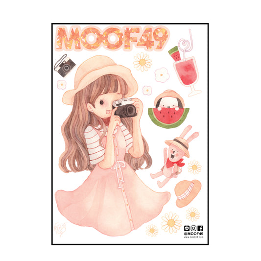 Sticker Fah Fah Summer