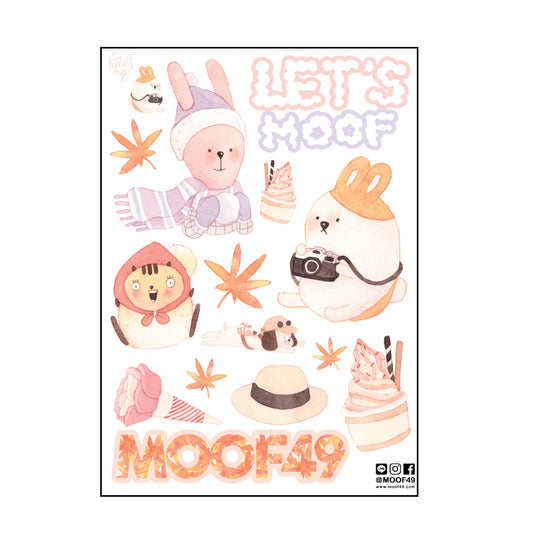 Sticker Fah Fah Winter